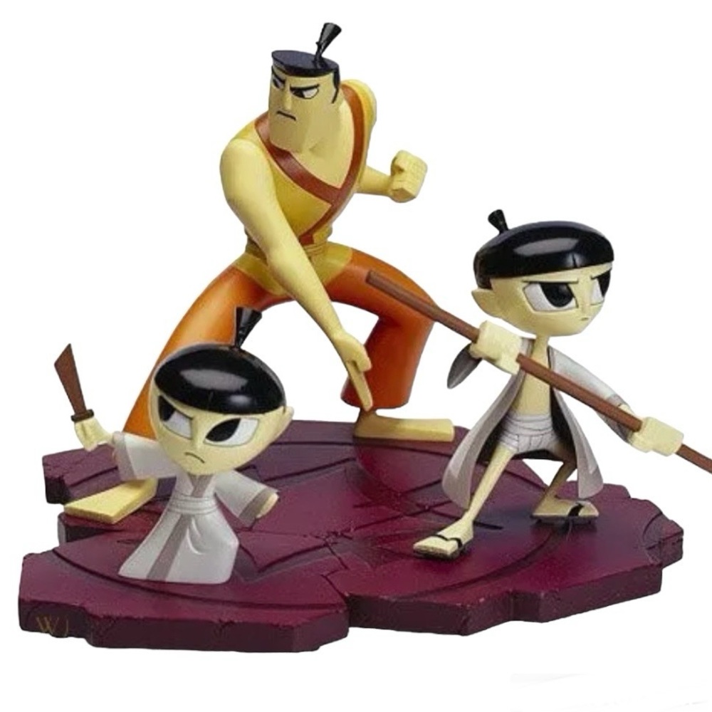 Cartoon Network Samurai Jack Training Progression Statue Maquette Fig 399/2500